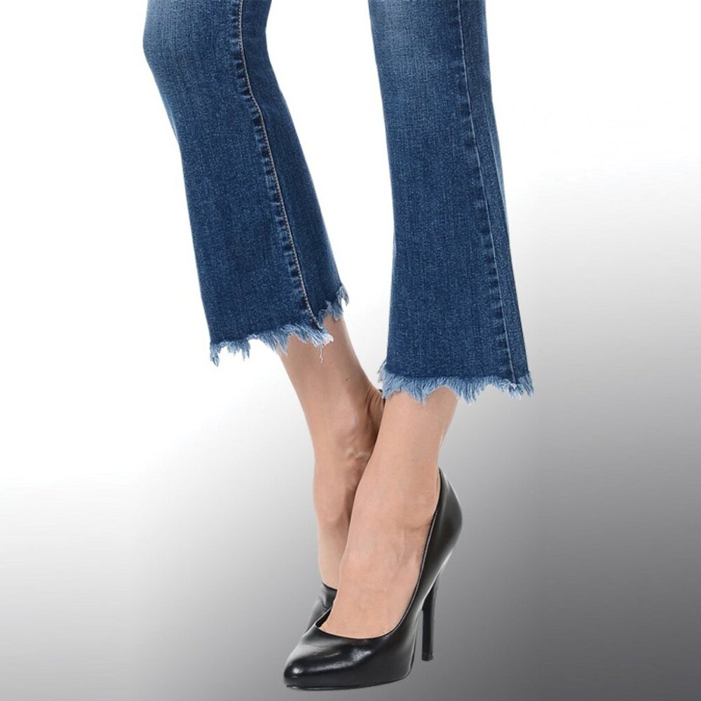 Angry Rabbit Basic Kick Flare Jeans - Picture 4 of 4